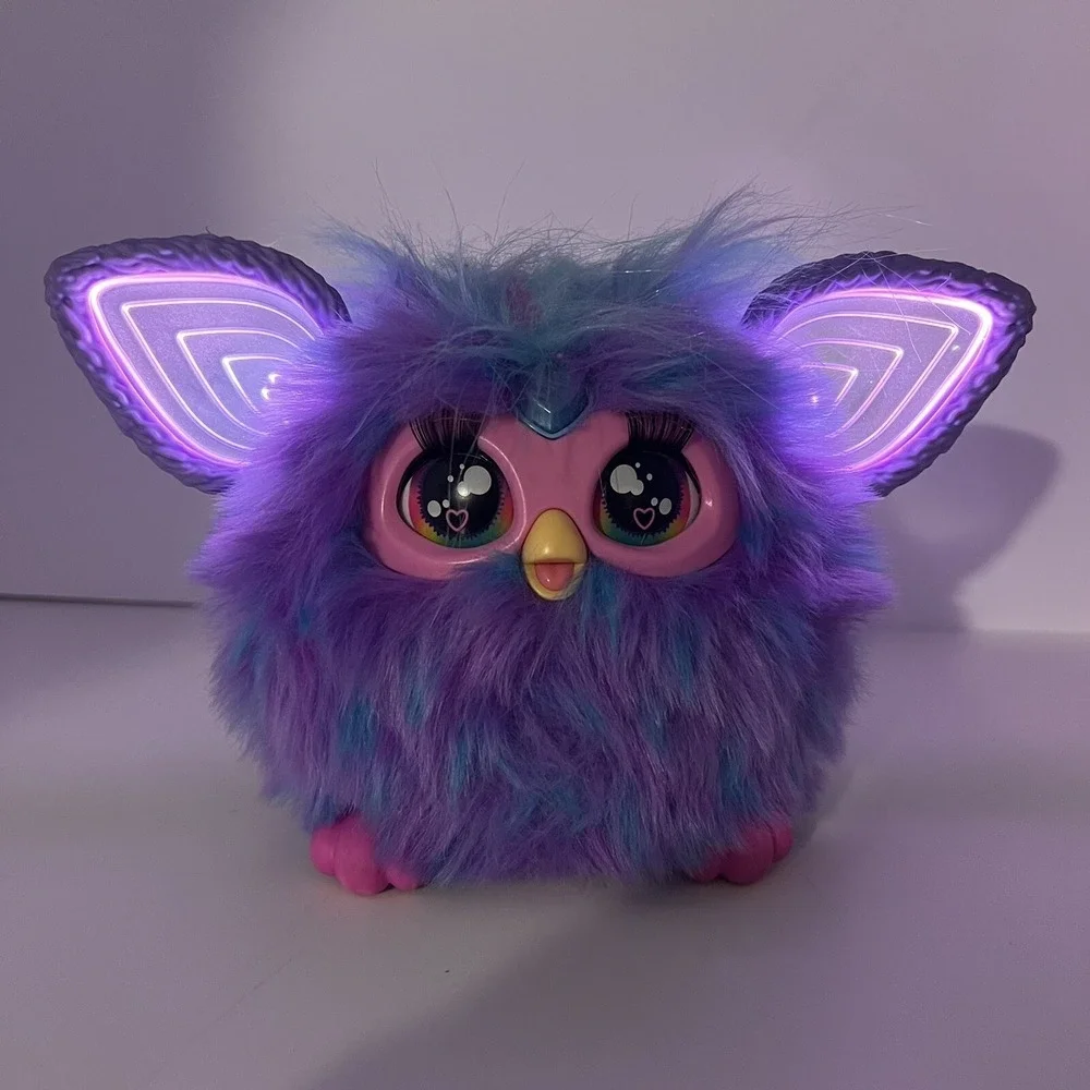 Furby 2023‎ Purple/Blue Interactive Robotic Toy-TESTED